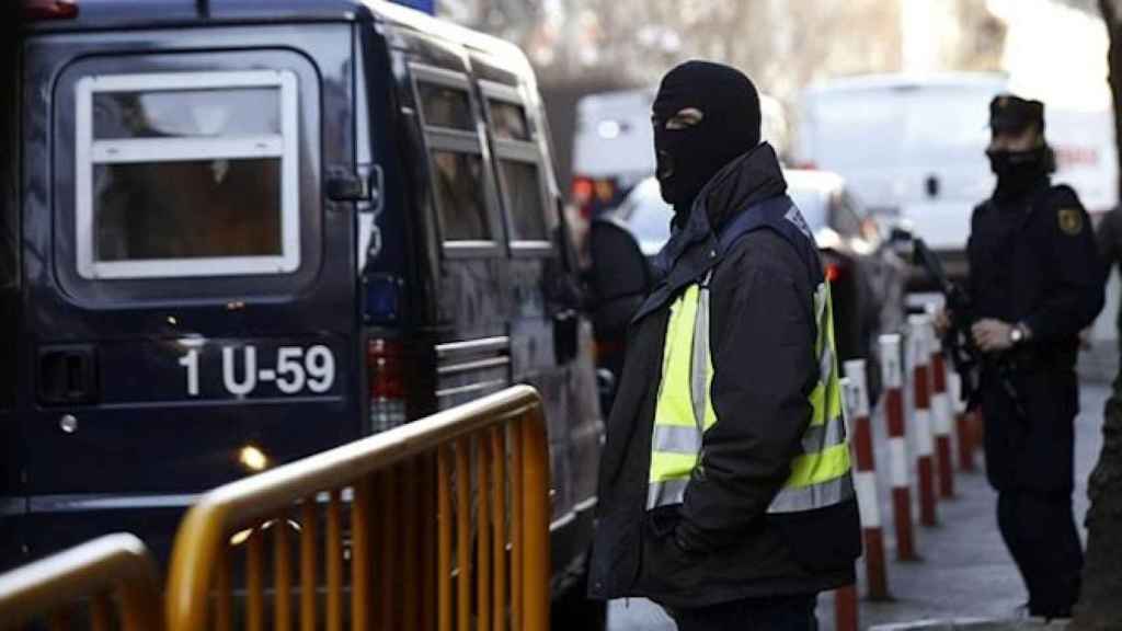 La Policía Nacional en una operación contra el yihadismo