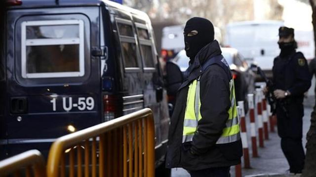 La Policía Nacional en una operación contra el yihadismo