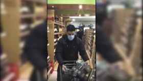 El ganador de un concurso en el supermercado / YOUTUBE