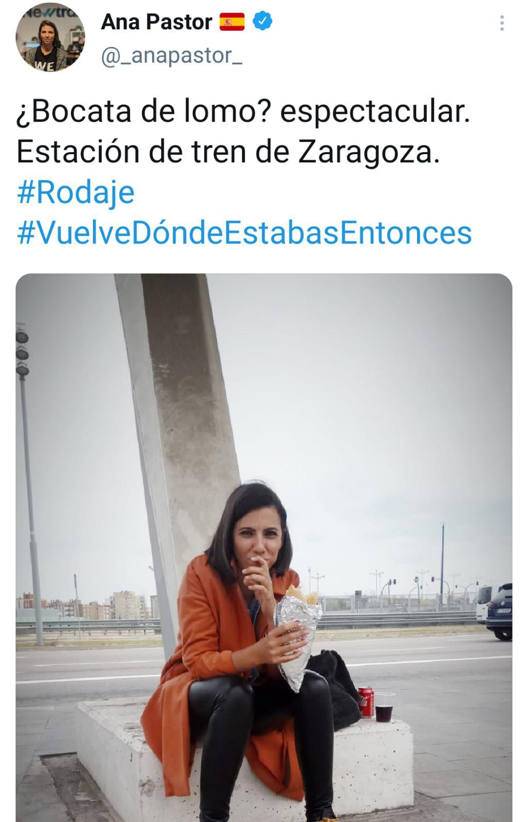 Mensaje de Ana Pastor