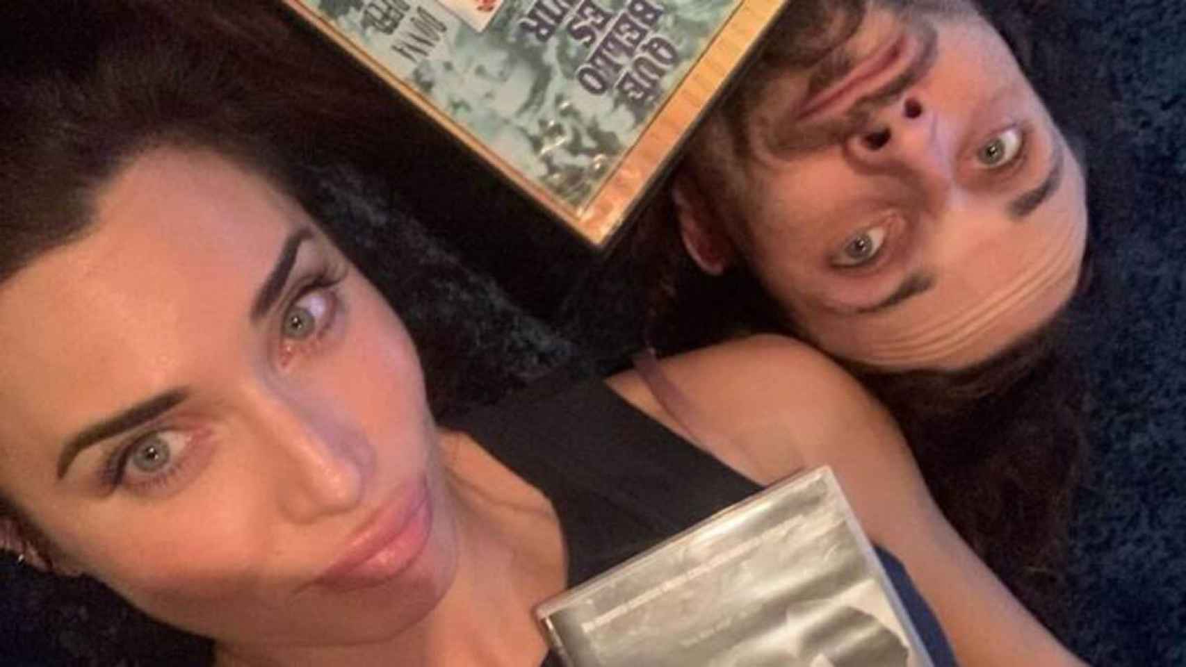 Pilar Rubio con su hermano Alberto Rubio