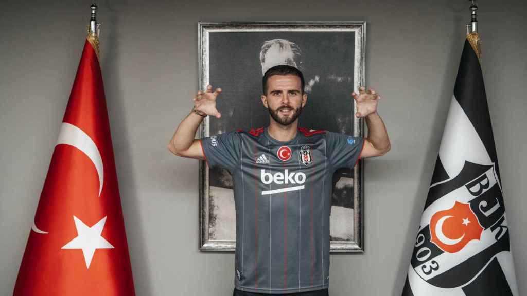 Pjanic, presentado como nuevo jugador del Besiktas / Besiktas