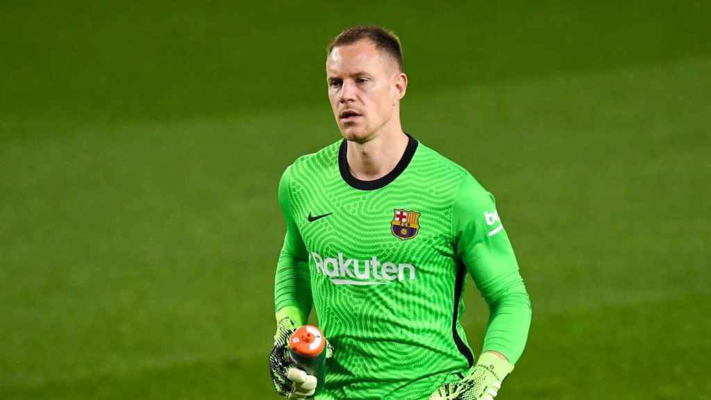 Ter Stegen, en un partido con el Barça | EFE