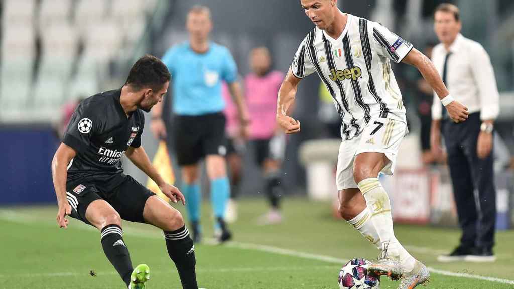 Cristiano Ronaldo durante el partido /EFE