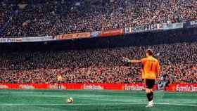 Imagen de Casillas en el Camp Nou / Redes