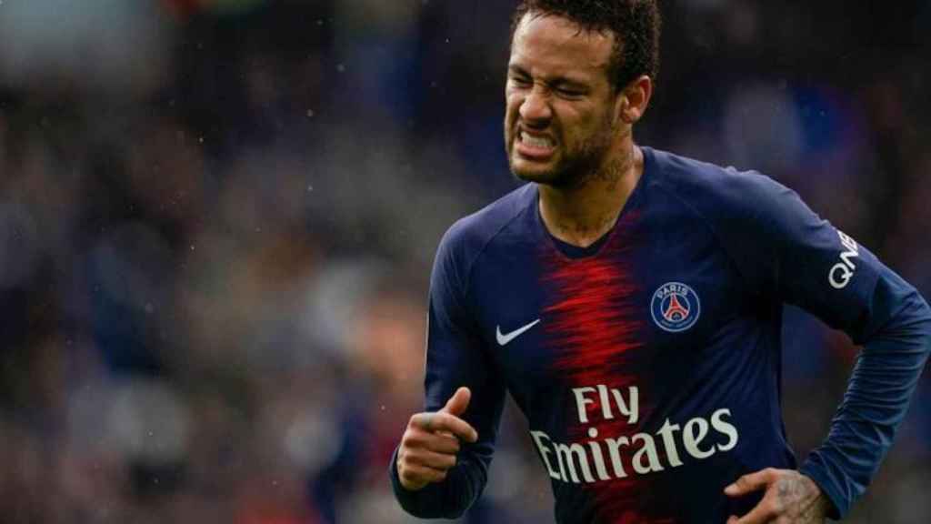 Una foto de Neymar Jr. durante un partido con el PSG / EFE