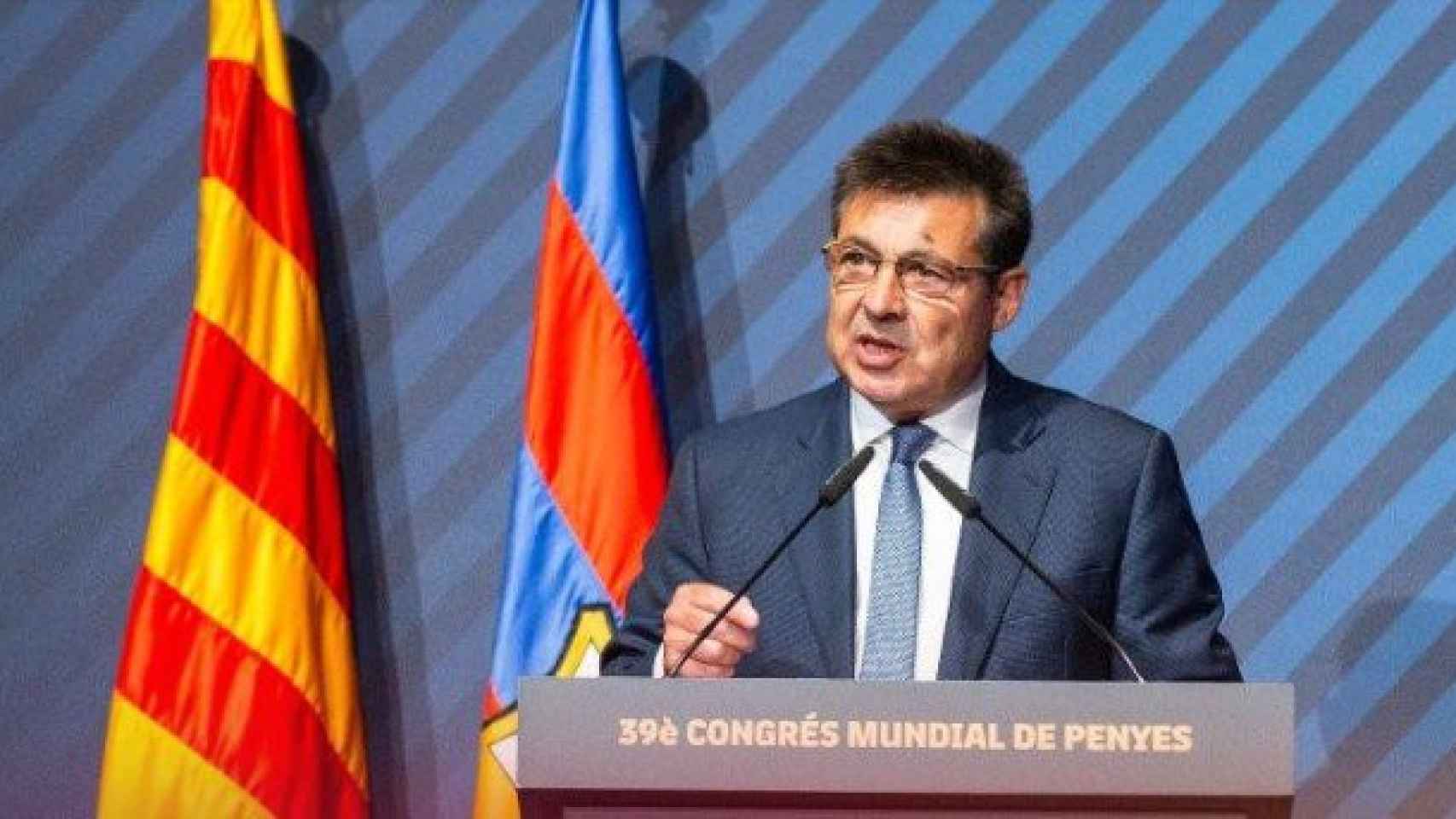 Imagen de un Congreso Mundial de Peñas en agosto de 2018 / FCB