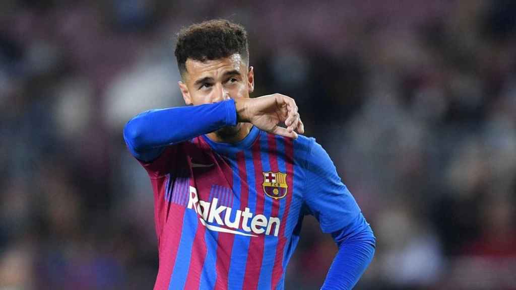 Coutinho, en un partido oficial del Barça de esta temporada / Redes