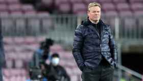 Ronald Koeman, en el choque ante la Juventus | EFE