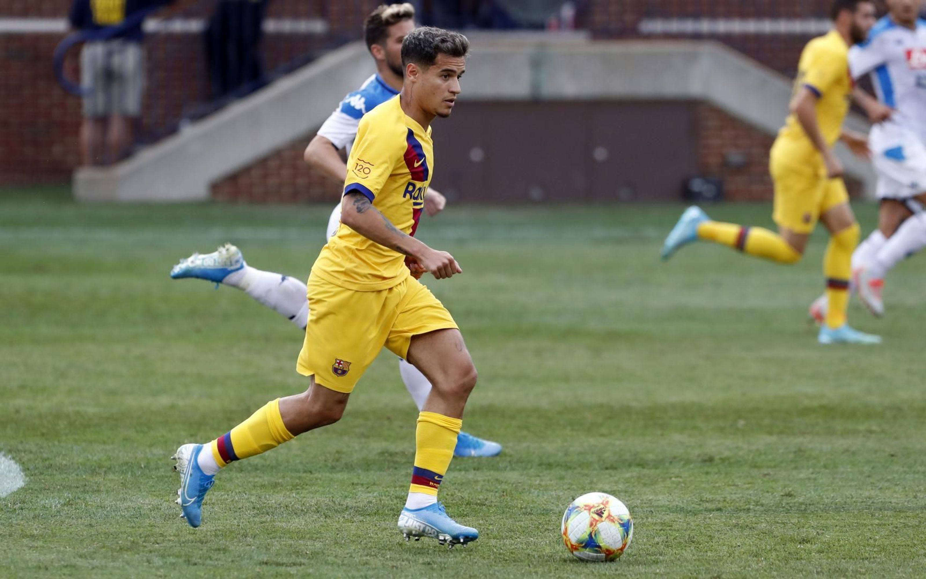 Coutinho jugando contra el Nápoles / FC Barcelona