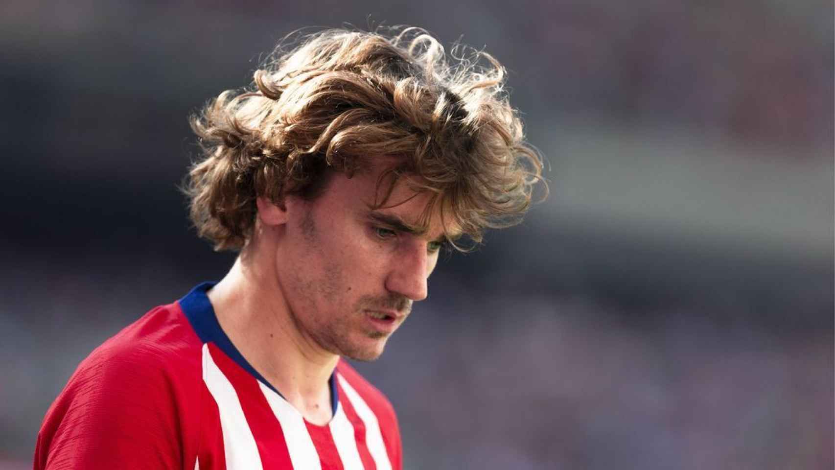 Una foto de Antoine Griezmann durante un partido con el Atlético de Madrid / EFE