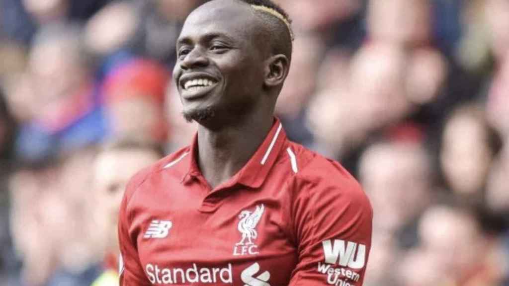 Una foto de Sadio Mané durante un partido con el Liverpool / Twitter