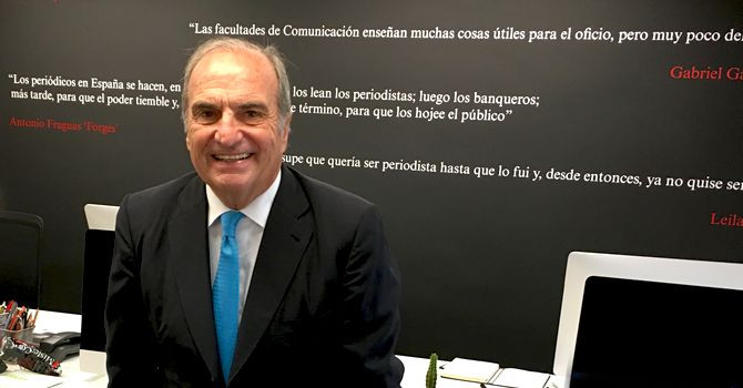 Joaquim Gay de Montellà, presidente de Foment del Treball en 'Crónica Global' / CG