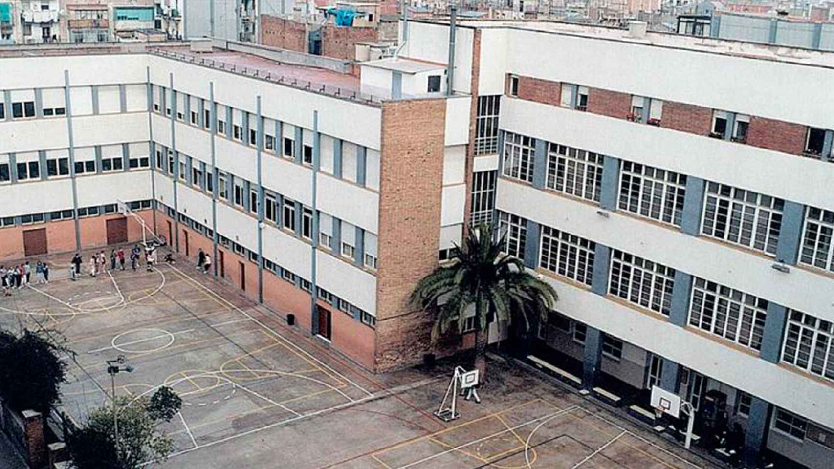 El Maristas Anna Ravell, el colegio donde se produjeron los presuntos abusos / Cedida