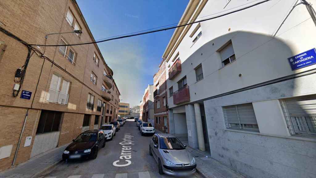 La calle Cartagena de Terrassa / GOOGLE STREET VIEW