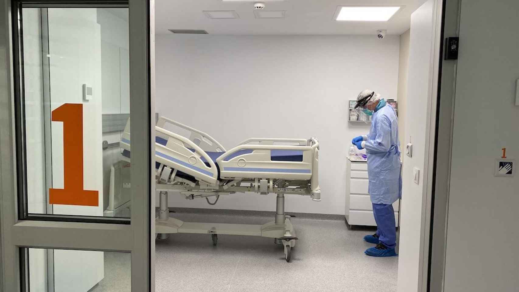 Cama de un hospital de Cataluña / EP