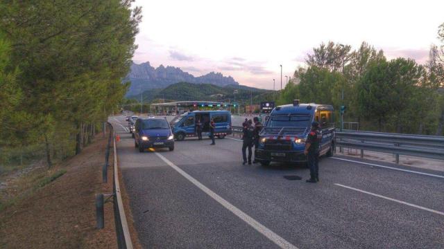 Mossos d'Esquadra durante un operativo en Barcelona, imagen de archivo / TWITTER MOSSOS