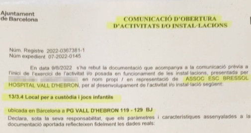 La comunicación reglada de actividad del Hospital Vall d'Hebron / CG