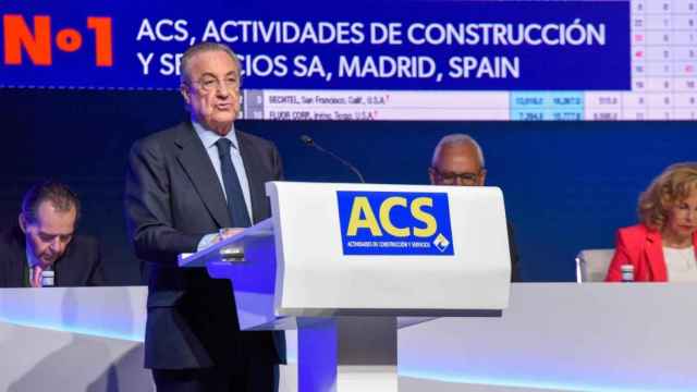 El presidente de ACS, Florentino Pérez / EP