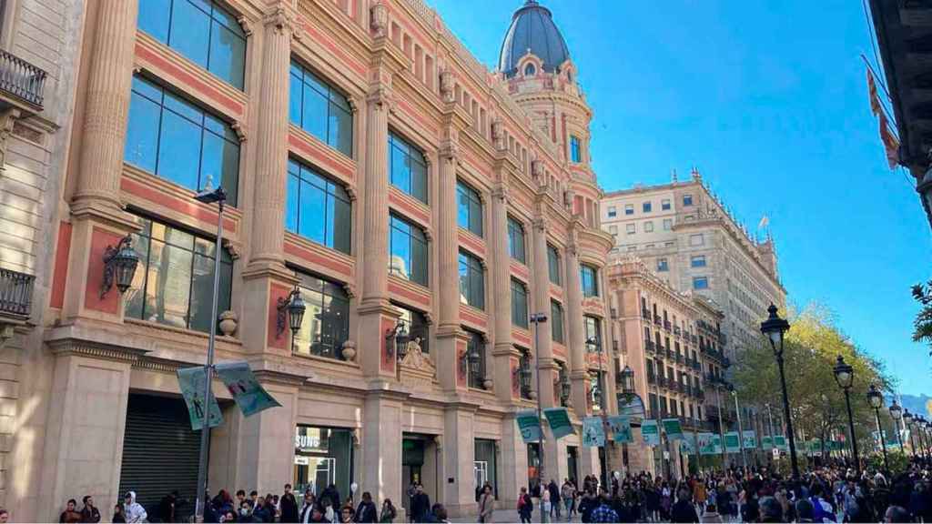 Edificio de El Corte Inglés de Portal de l'Àngel / EUROPA PRESS