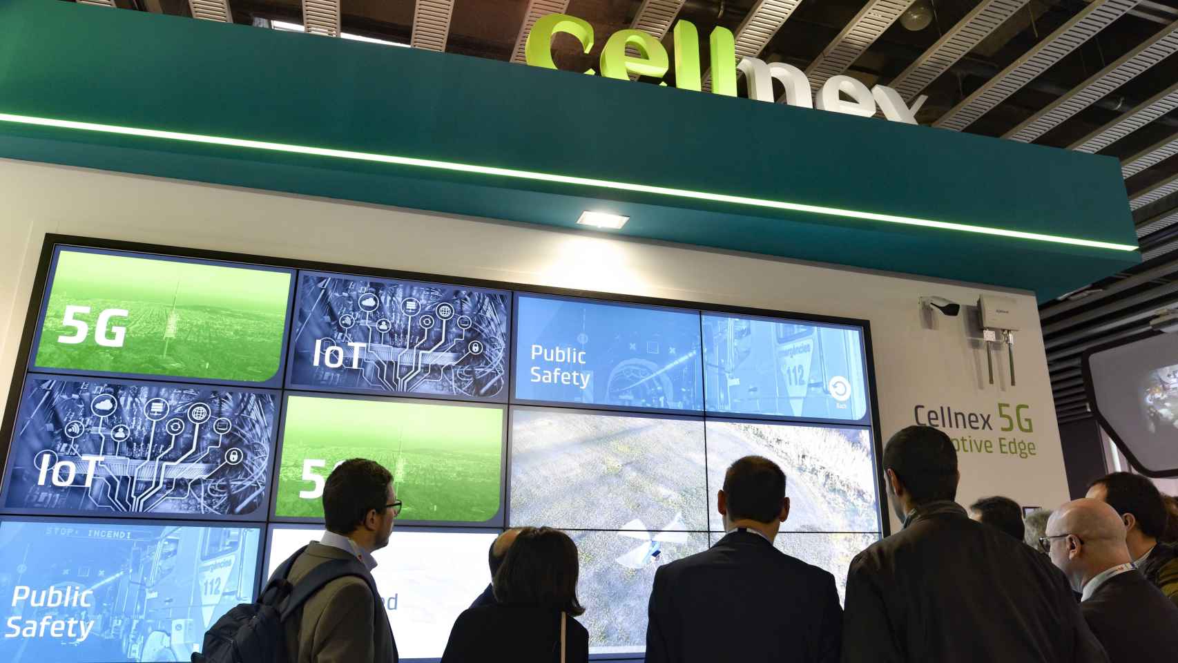 Stand de Cellnex en el Mobile World Congress 2021 / EP