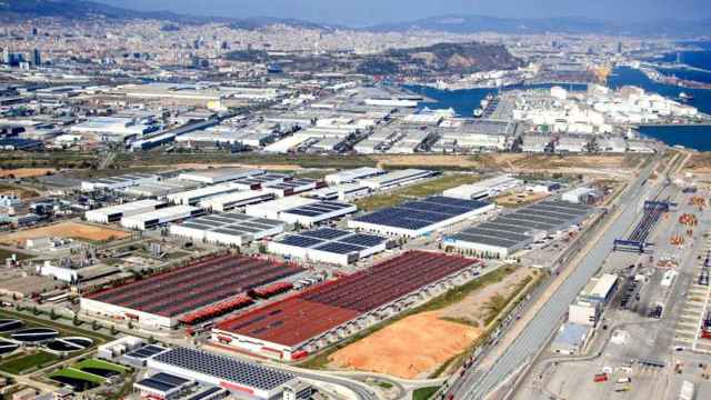 Imagen del polígono industrial de la Zona Franca de Barcelona, una de las zonas con mayor actividad económica de Cataluña / CILSA