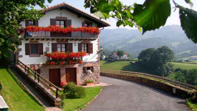 Una casa rural en el valle del Baztán, en Navarra / CG