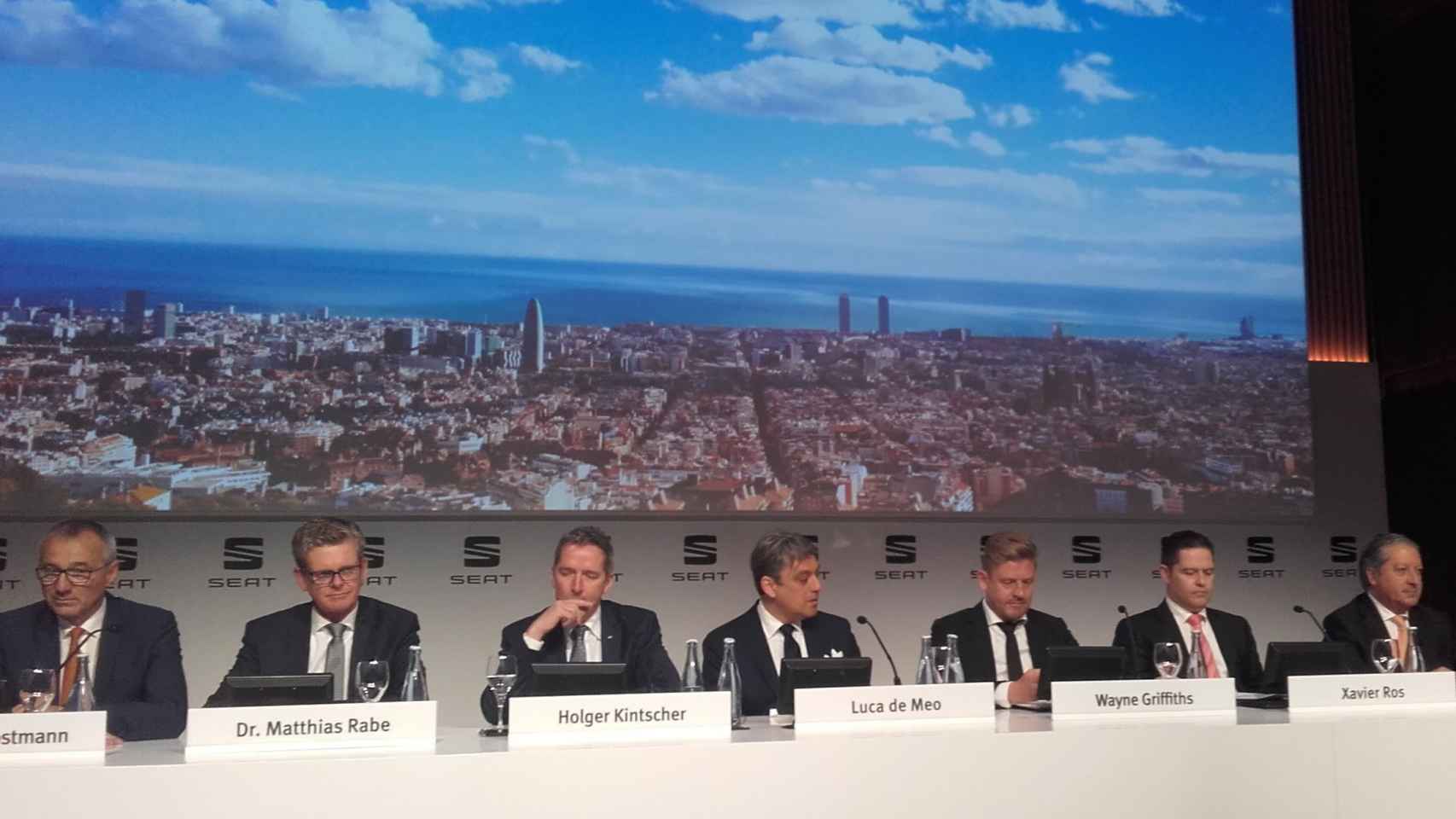 Imagen de la presentación de Seat en Barcelona / CG