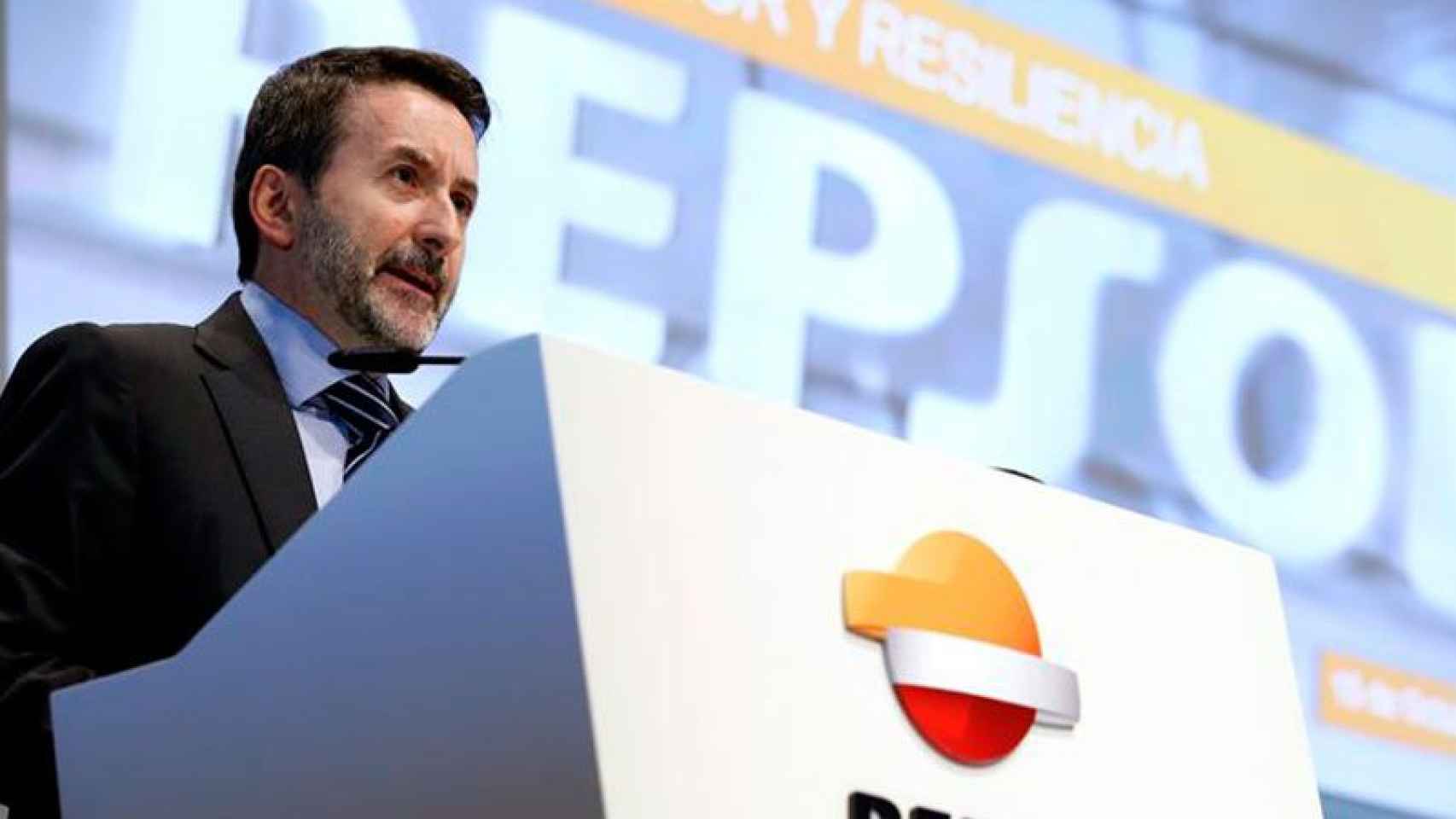 Josu Jon Imaz, consejero delegado de Repsol, ha presentado hoy el plan estratégico de la compañía 2016-2020.