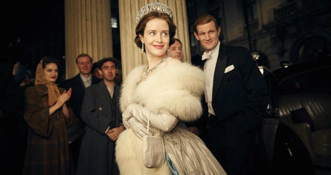 Claire Foy y Matt Smith en 'The Crown' / NETFLIX