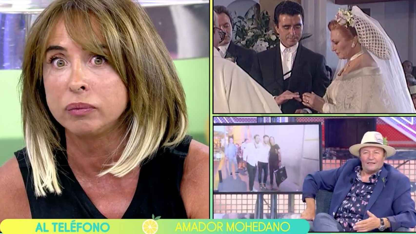 María Patiño y Amador Mohedano en 'Sálvame' / MEDIASET