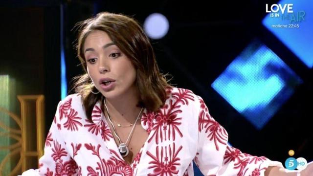 Sandra Pica en el debate de 'Supervivientes' / MEDIASET