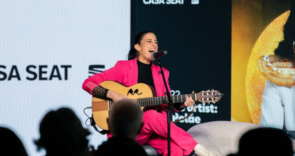 María Peláe presenta su segundo disco, 'La Folcrónica', en Casa Seat (Barcelona) / CEDIDA