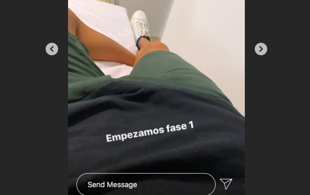 Diego Matamoros ingresa en el hospital para operarse la zona del abdomen / INSTAGRAM