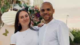 Anne Laure y Martin Braithwaite, en una foto publicada en sus redes sociales / Instagram