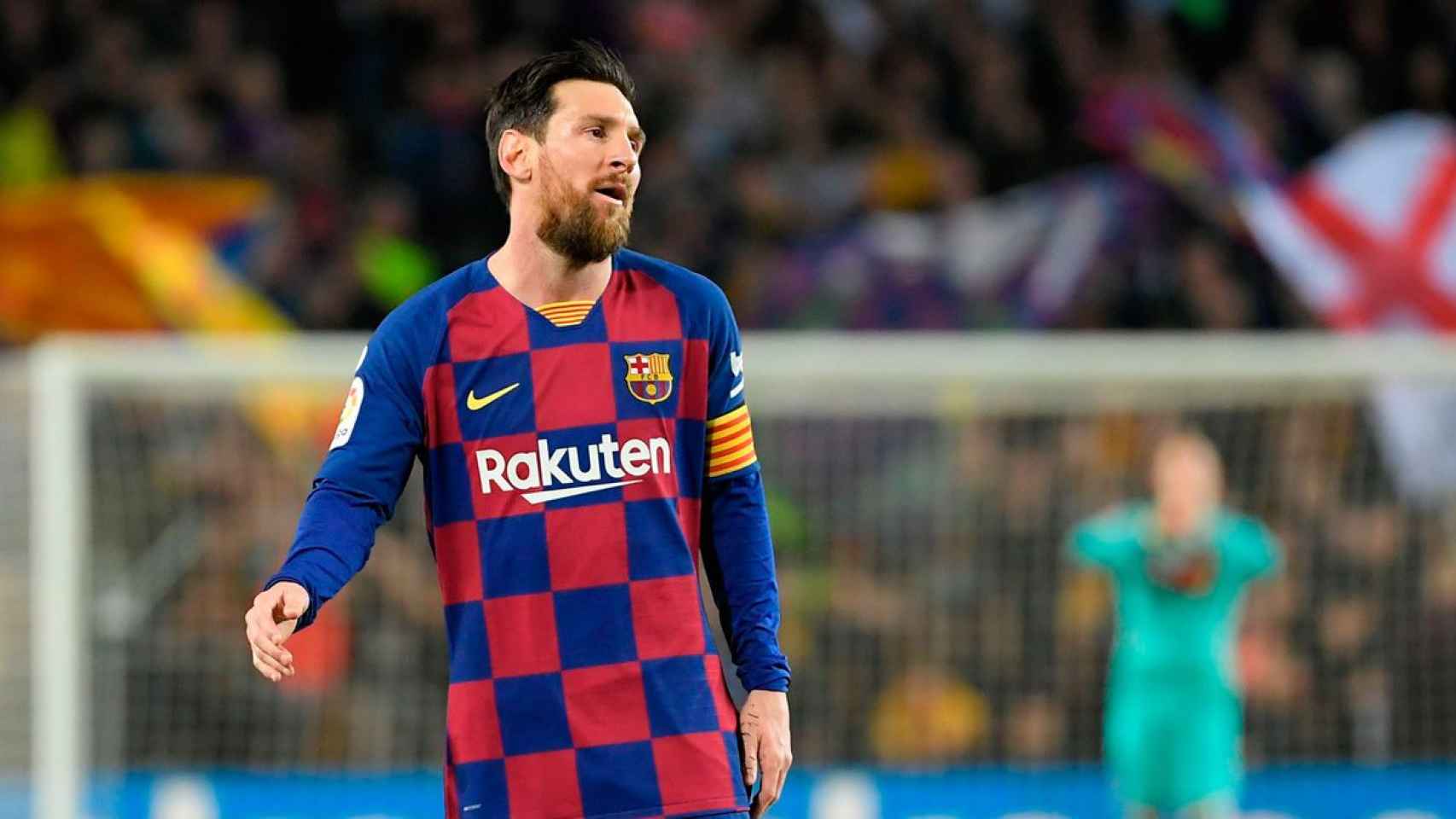 Leo Messi, en un partido con el Barça | EFE