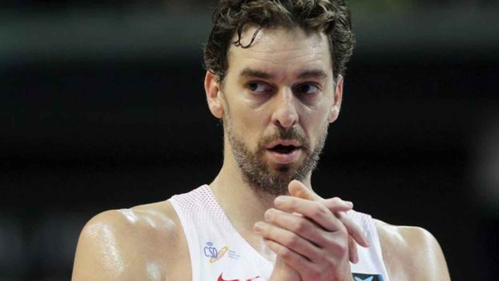 Pau Gasol en un partido con la selección española, en una imagen de archivo / EFE