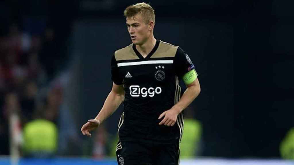 Una foto de Matthijs De Ligt durante un partido con el Ajax / INSTAGRAM