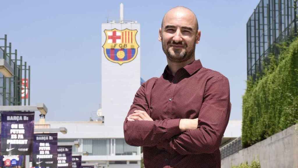 Fran Sánchez, entrenador del Barça femenino entre verano de 2017 y enero de 2018 / FCB