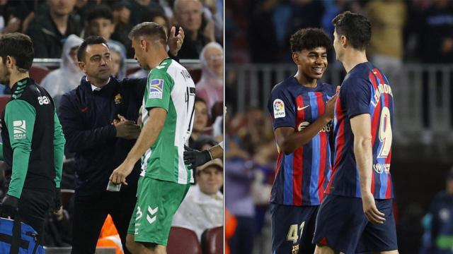 Se va Joaquín Sánchez; llega Lamine Yamal / CULEMANIA - EFE