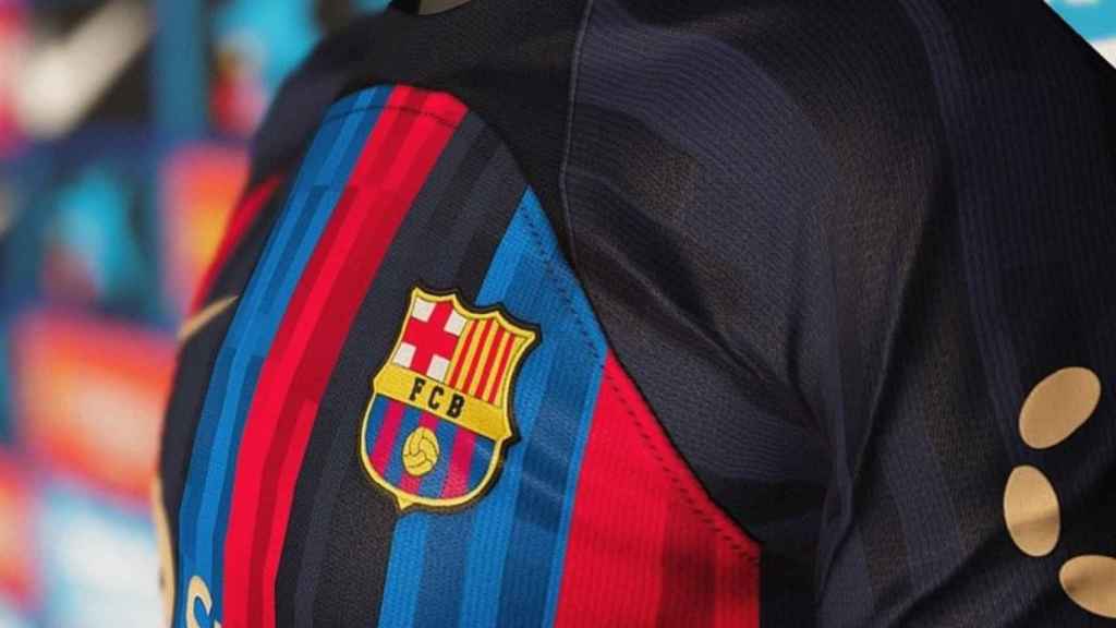 Así será la nueva camiseta del Barça con el logo de Spotify / REDES