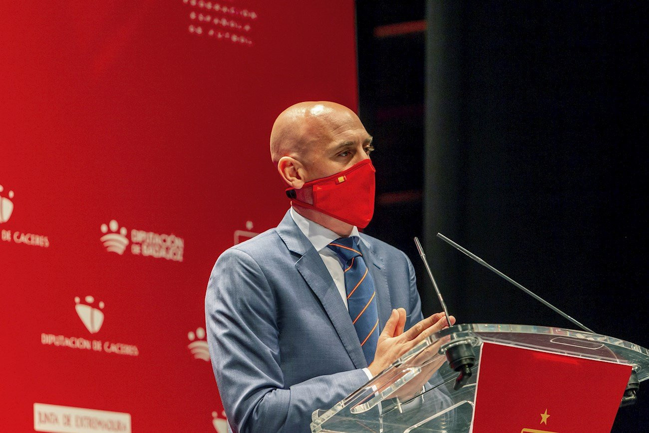 Luis Rubiales en un acto de la RFEF / EFE