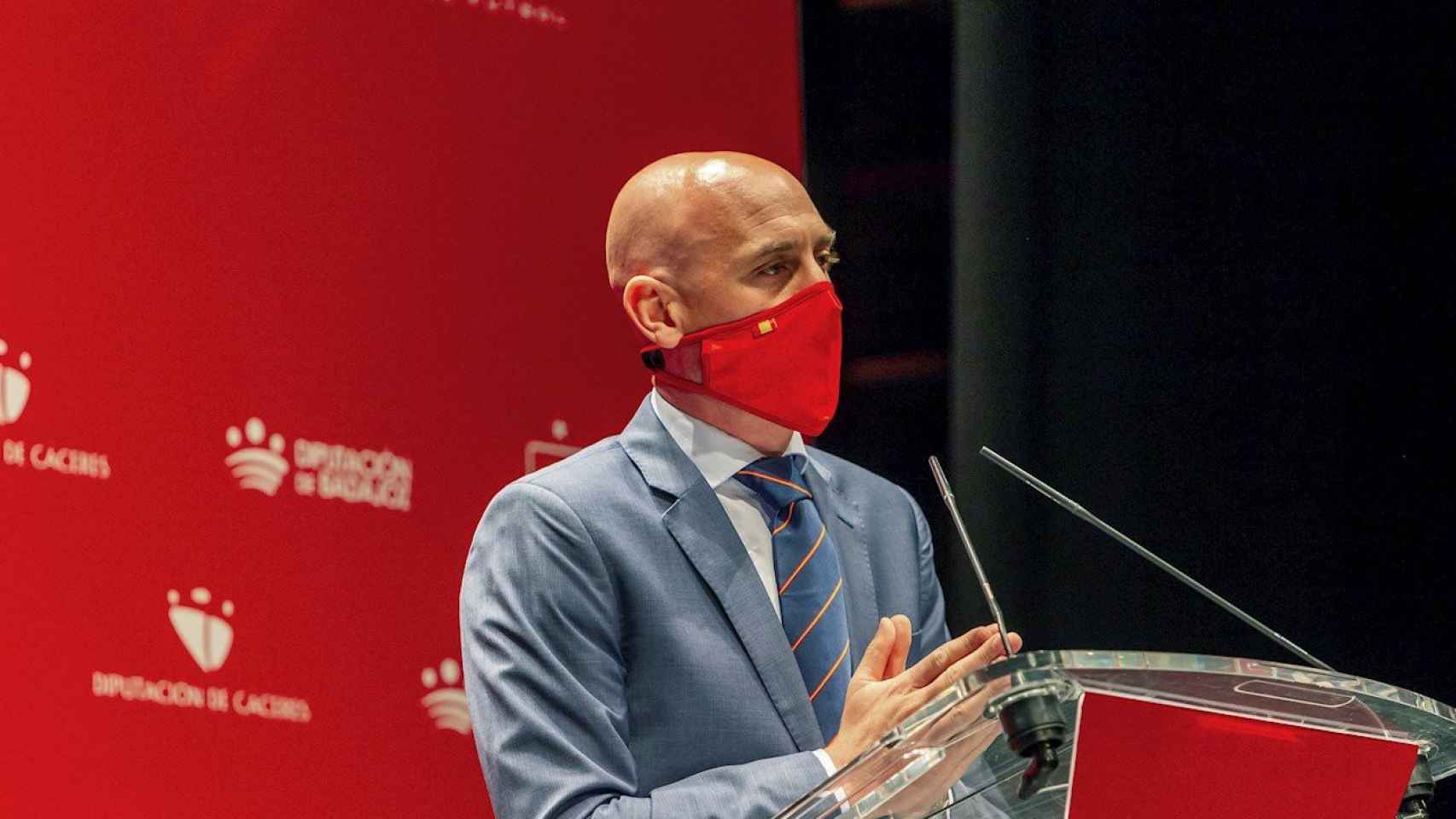 Luis Rubiales en un acto de la RFEF / EFE