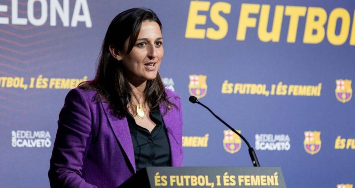 La directiva del Barça Maria Texidor / FCB