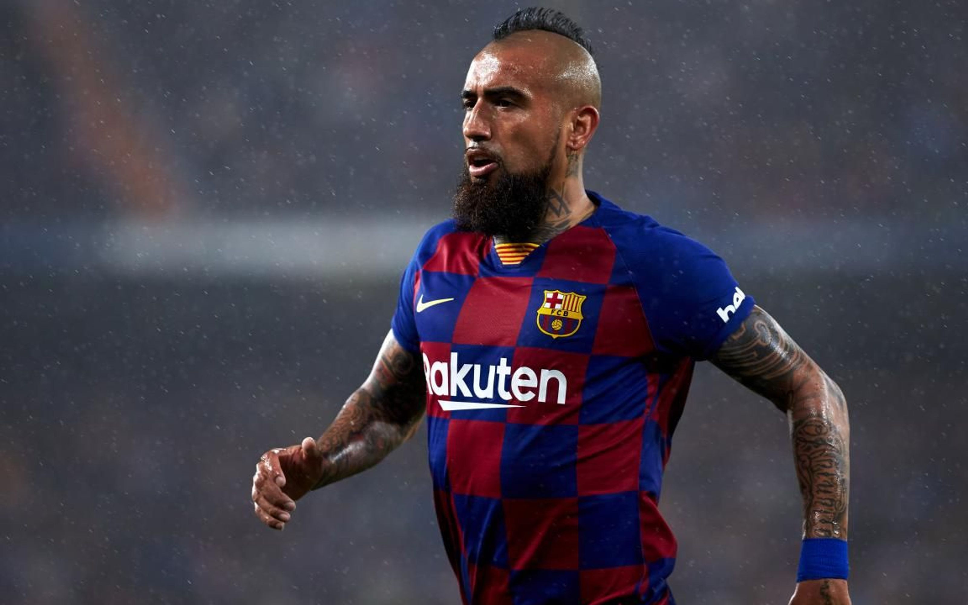 Arturo Vidal durante el partido del clásico / FC Barcelona