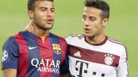 Rafinha y Thiago en una imagen de archivo / REDES