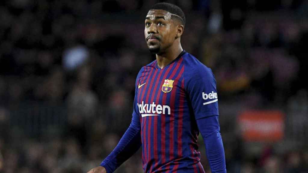 Malcom en un encuentro con el FC Barcelona / EFE