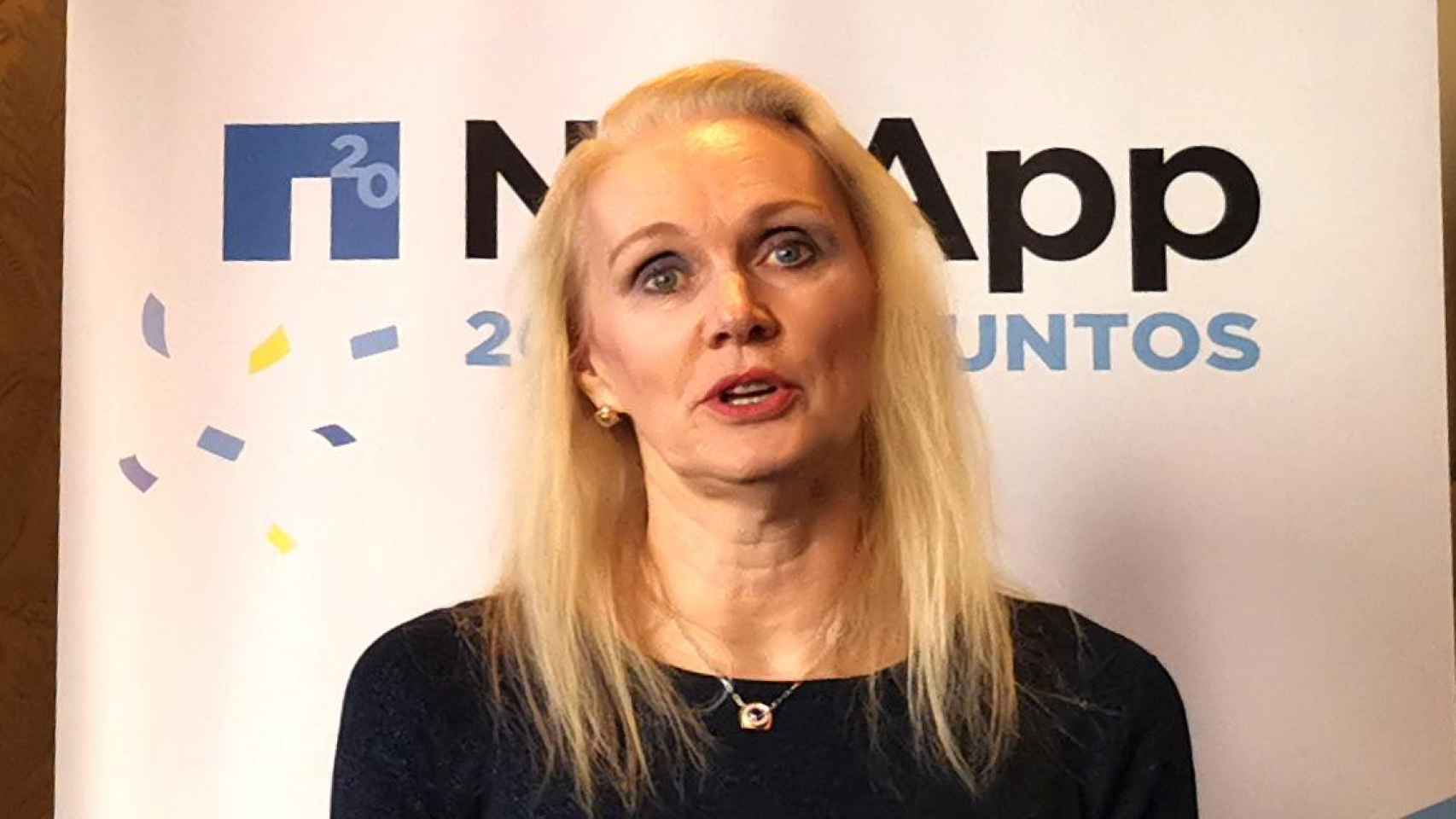 Lori Harmon, directiva de la compañía NetApp