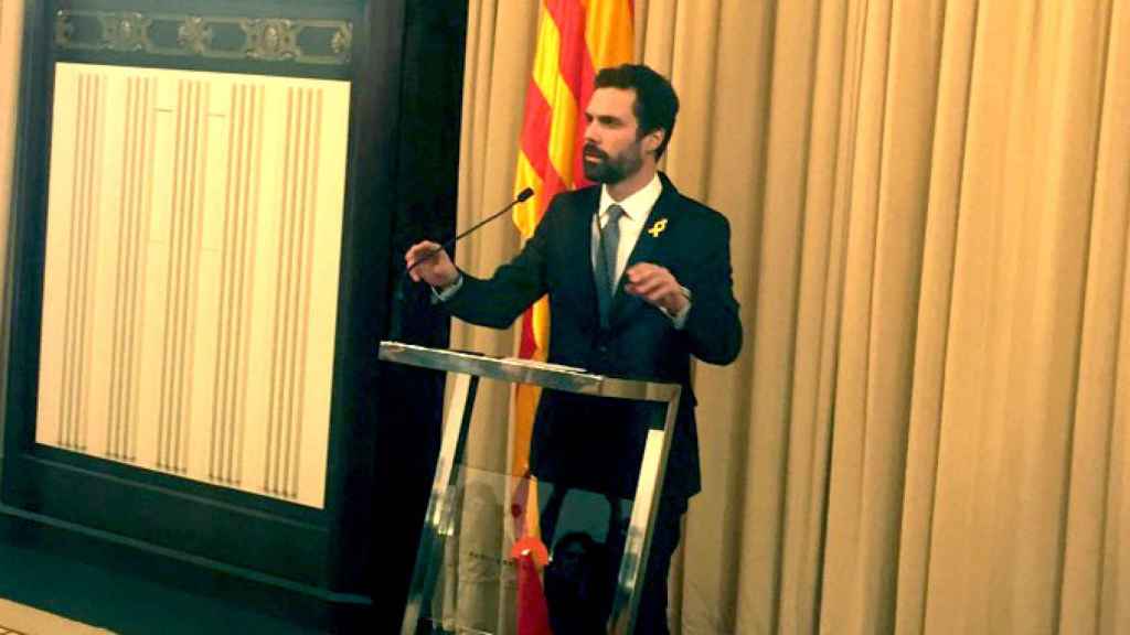 Roger Torrent propone a Puigdemont para la investidura / CG