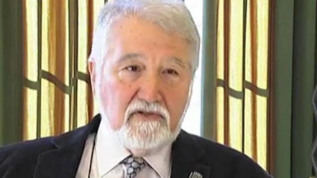 El presidente del IEC Joandomènec Ros